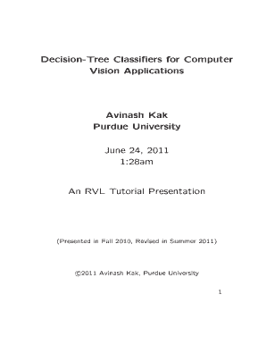 decision tree form