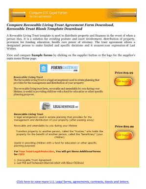 Joint revocable trust - online joint revokable trust form