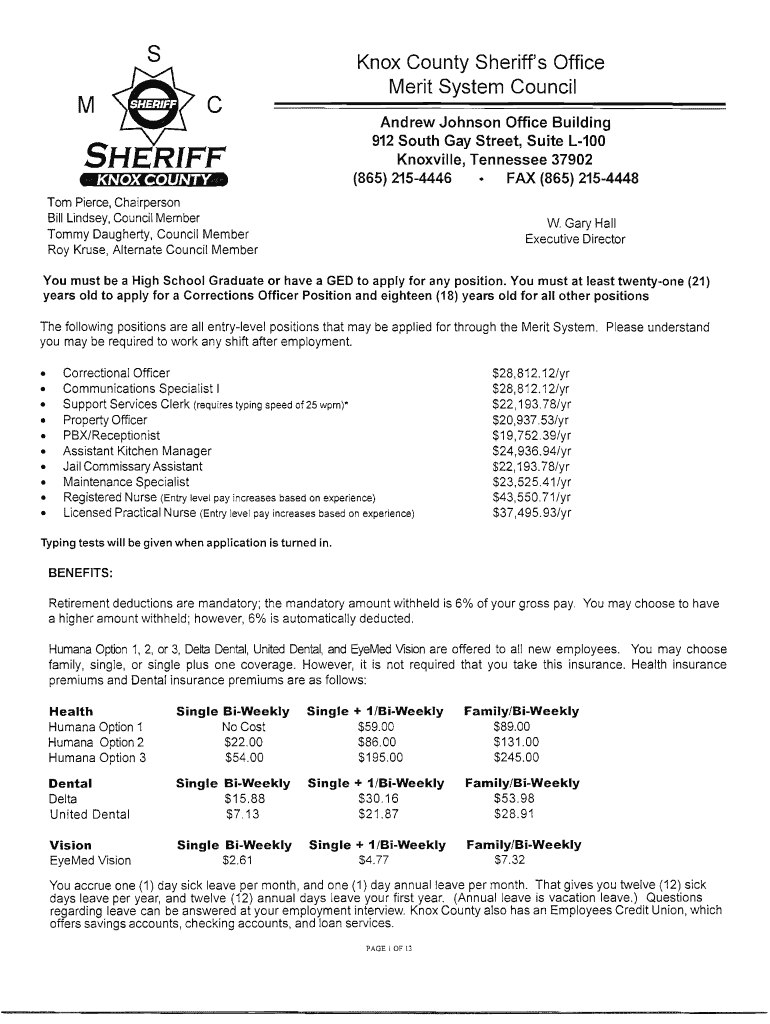 knox county schools employment Preview on Page 1