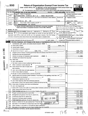 Form 990 Return of Organization Exempt From Income Tax