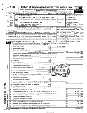 IRS Form 990 2002