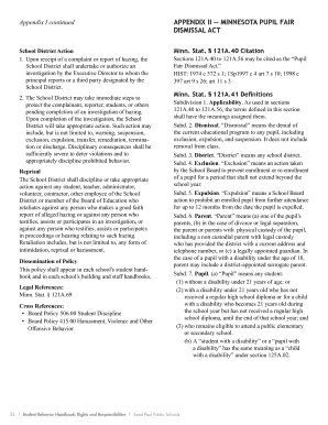 pupil fair dismissal act brochure