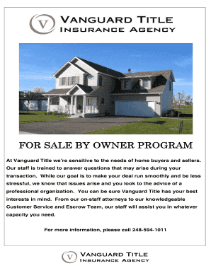 house for sale by owner forms