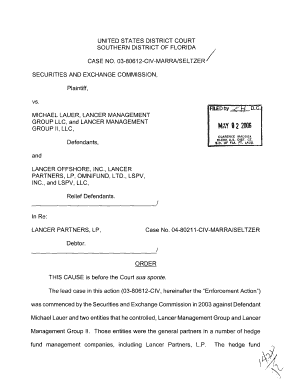 Application To Vacate Trial Form | pdfFiller