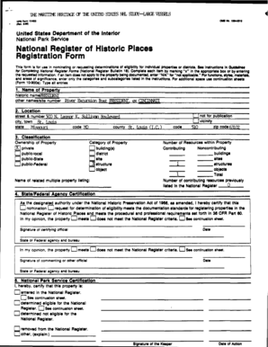 National Register of Historic Places Registration Form
