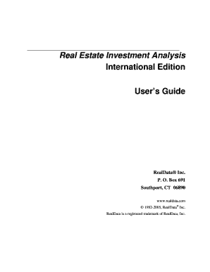 Cma definition real estate - REIA Interntational Edition - RealData Software