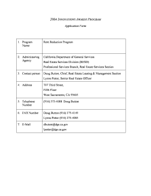 rent reduction application form