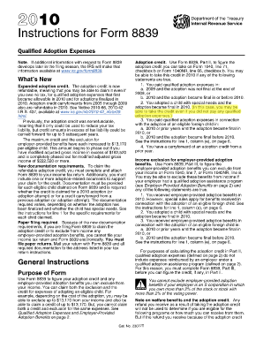 Instructions for Form 8839