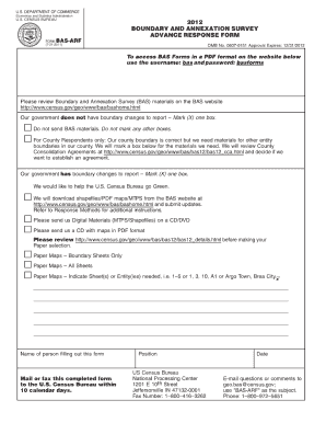 Omb no 0607 0151 form