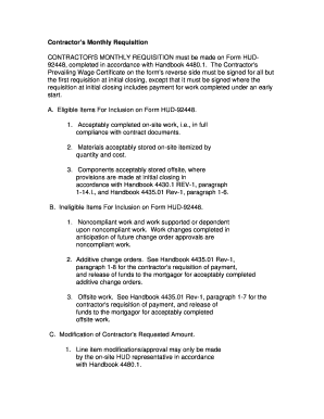 Hud forms - hud form 92448 fillable form