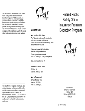 Does new jersey retired public safety officer qualify for insurance premium deduction form