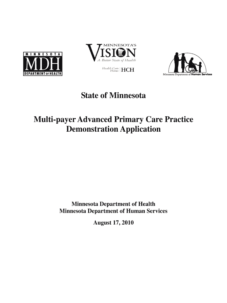 MN MAPCPApplication - Minnesota Department of Health - health state mn Preview on Page 1