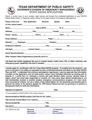 race application