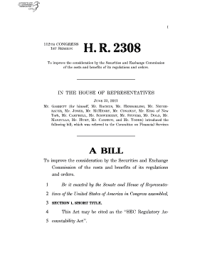 H. R. 2308 - Committee on Financial Services - financialservices house