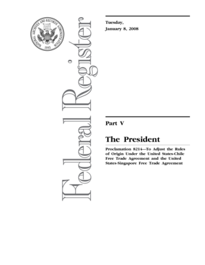 Federal Register (Jan 2008 ) - usitc