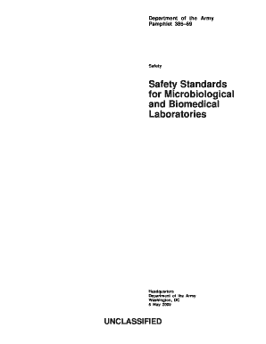 Safety Standards for Microbiological and Biomedical Laboratories - fas