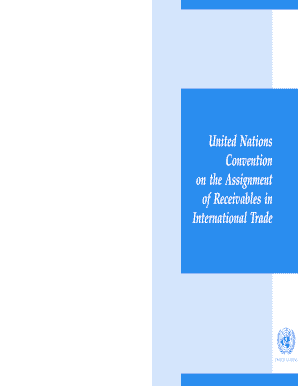 United Nations Convention on the Assignment of Receivables in ... - uncitral