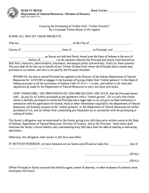 surety bond 50302 form