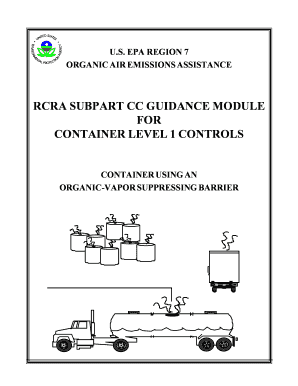 rcra air rules guidance module form