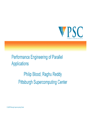 Performance Engineering of Parallel Applications Philip Blood ... - greatlakesconsortium