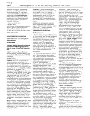 Federal Register/Vol. 73, No. 196/Wednesday, October 8, 2008 ... - edocket access gpo