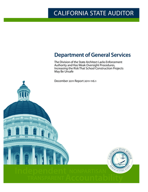 Department Of General Services - bsa ca