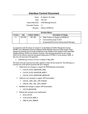 CDMNET Protocol v 2.1 2005.10.13 - fly faa