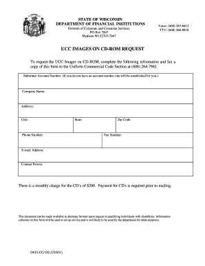 wisconsin ucc expiration date form