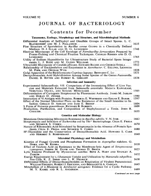 Table of Contents ( pdf ) - Journal of Bacteriology - jb asm