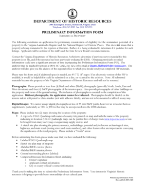 DHR Preliminary Information FormECD12_4 - Virginia Department ... - dhr virginia