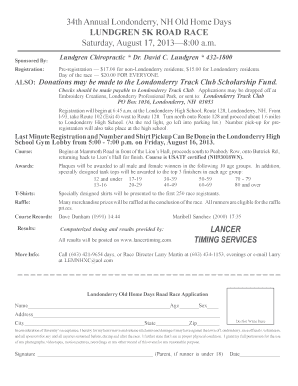 lundrgen londonderry old home days 5k registration form