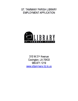 st tammany parish library jobs form