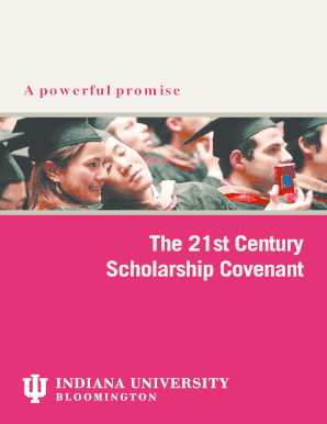 The 21st Century Scholarship Covenant - iub