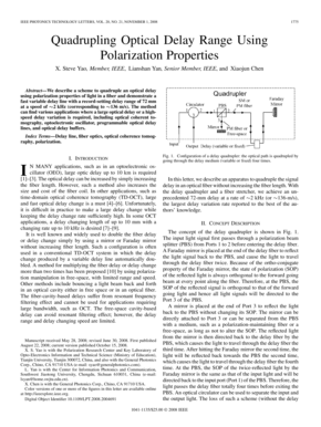 Quadrupling Optical Delay Range Using Polarization Properties