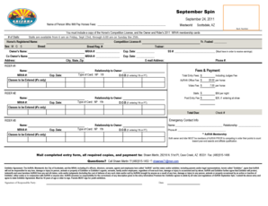 2011 Sept Entry Form - AzRHA