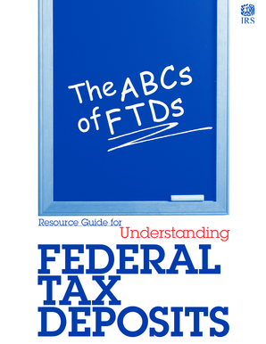 Federal Tax Deposit Guide