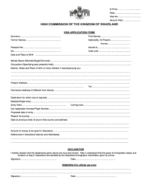 namibia visa application form pdf