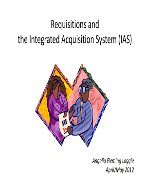 integrated acquisition system ias form