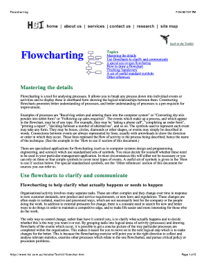17020 flow chart form