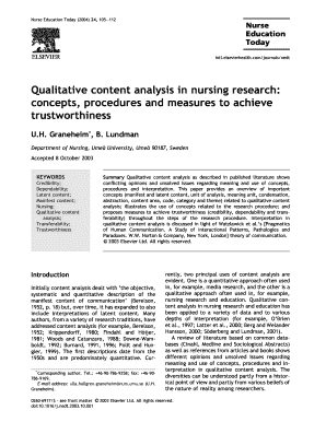 whatever happened to qualitative description research in nursing & health