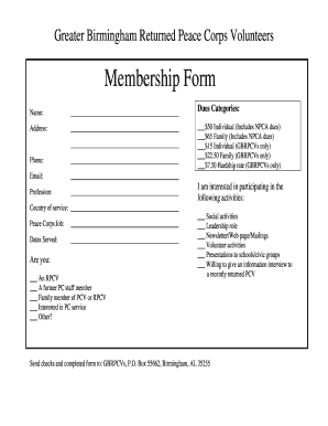 Membership Form - gbrpcv . org