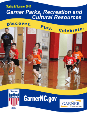 773-4442 Discover. Play. Celebrate. with Garner Parks , Recreation ... - garnernc