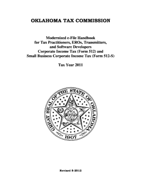 oklahaoma partnership efile form