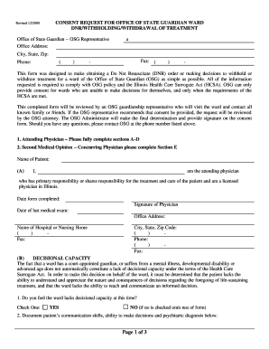 dnr form illinois