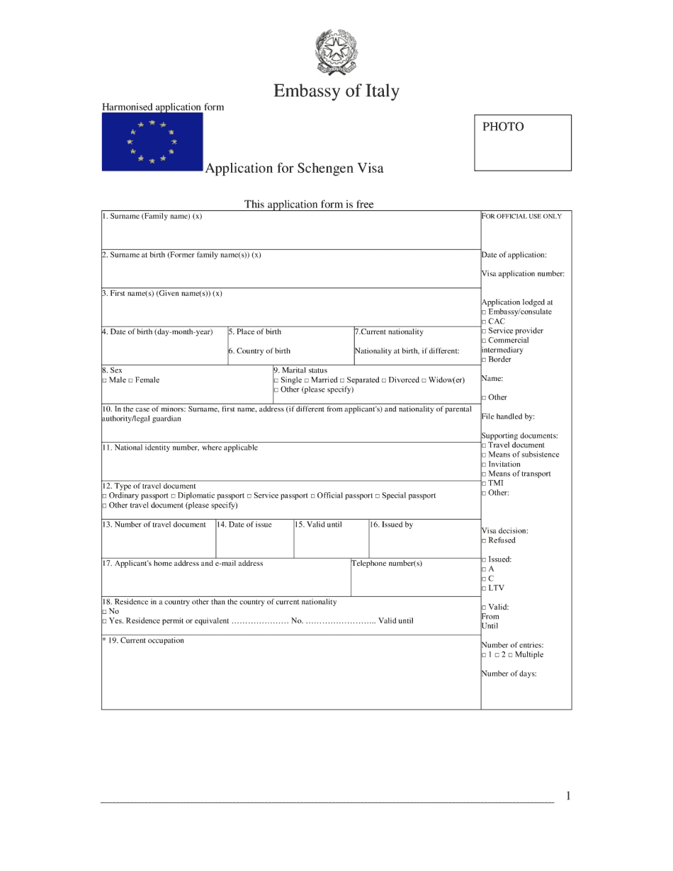 Schengen Visas For Travel To Europe