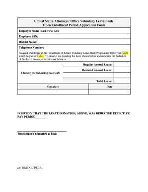 department of justice forms