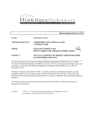 Army memo format - Memorandum for record fillable form