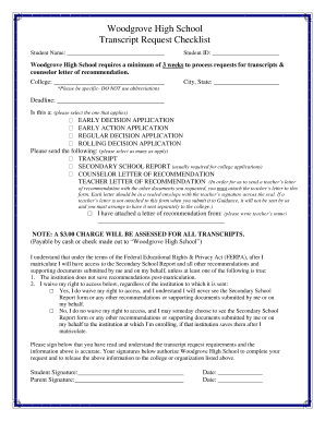 Lcp checklist fillable form