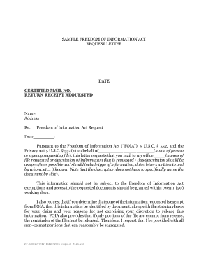 foia sample request letter delaware form