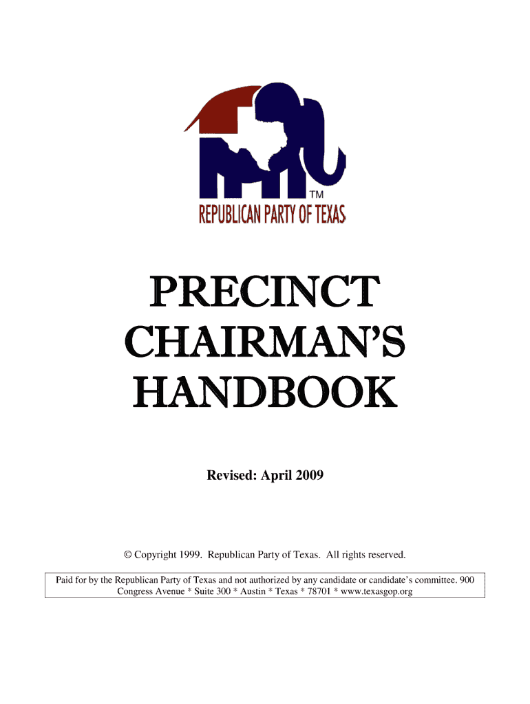 texas republican precinct Preview on Page 1